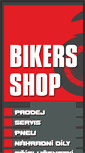 Mobile Screenshot of bikers-shop.cz